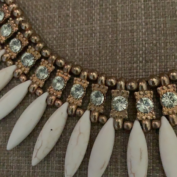 Boho chunky necklace - Picture 7 of 9